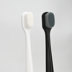 Korean Toothbrush Matte Black & White Edition