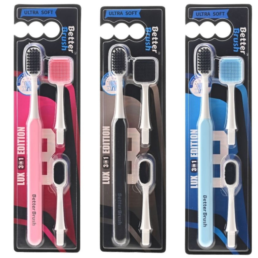 BetterBrush Switch – The 3-in-1 Toothbrush