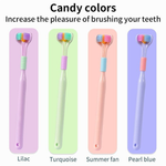 360 Degree Three-sided Soft Bristle Toothbrush