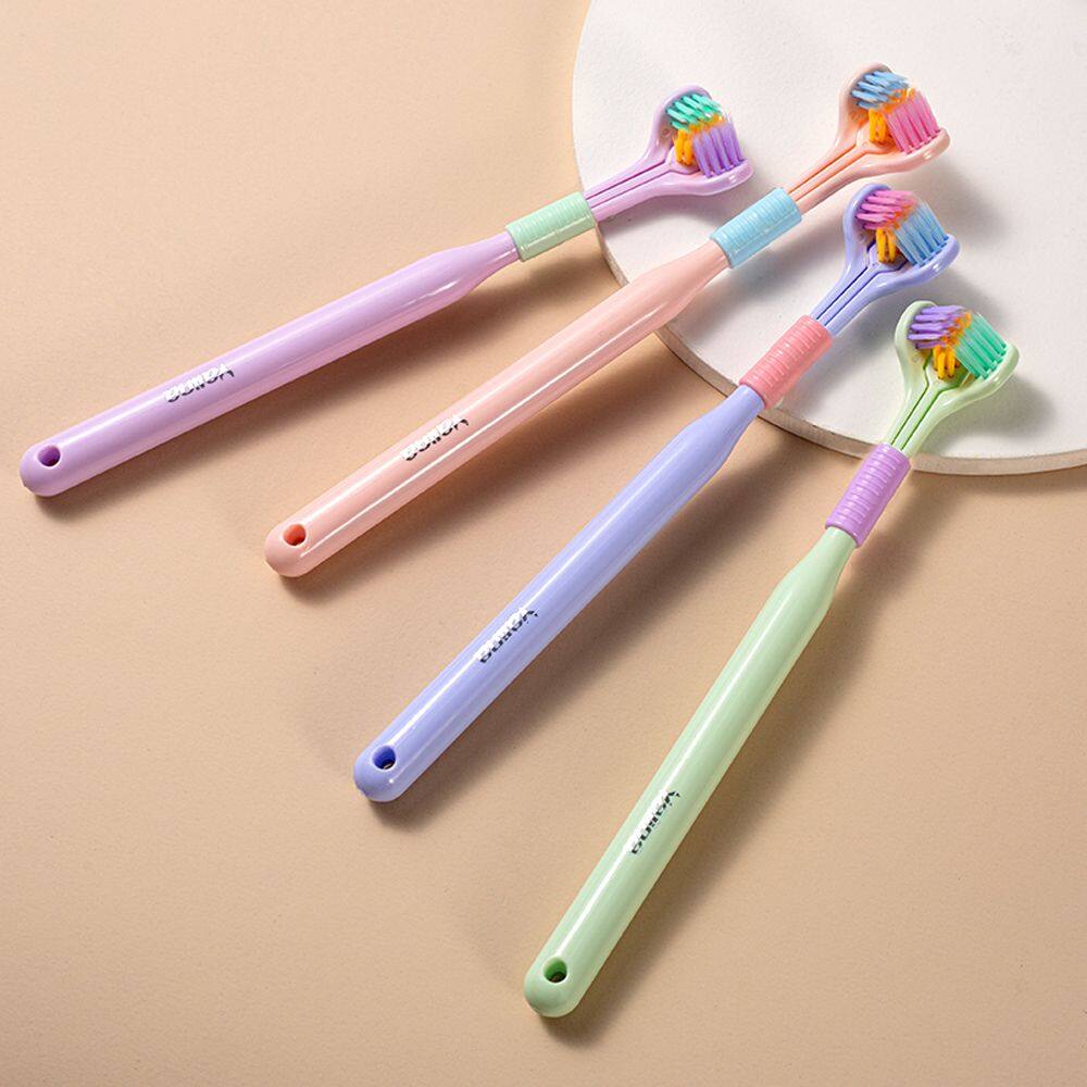 360 Degree Three-sided Soft Bristle Toothbrush