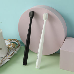 Korean Toothbrush Matte Black & White Edition