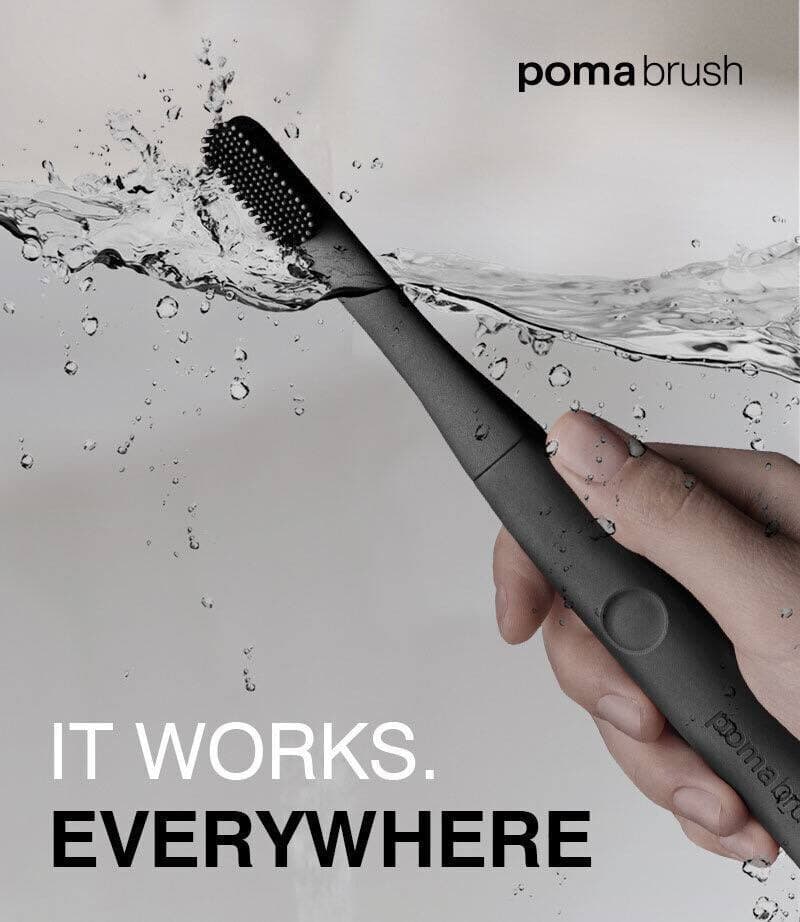PomaBrush – The Most Powerful Silicone Electric Toothbrush